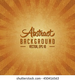 Abstract colorful sunburst background. Vector and illustration