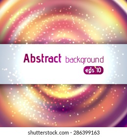 abstract colorful swirl  background with place for text