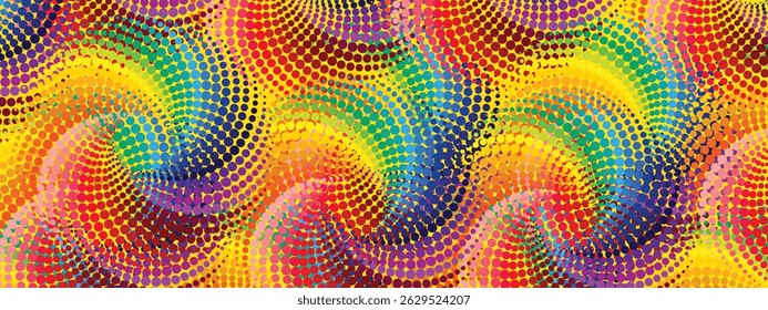 Abstract Colorful swirl background vector illustration. Eps 10