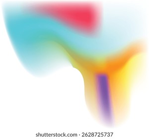 Abstrato colorido redemoinho gradiente plano de fundo design