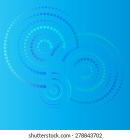 abstract colorful swirly illustration