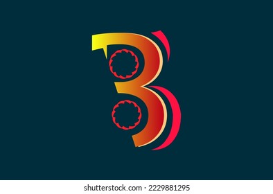 Abstract colorful symbol design for commercial use 