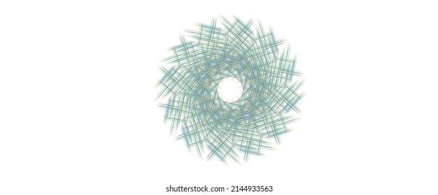 Abstract colorful symbol isolated on white background