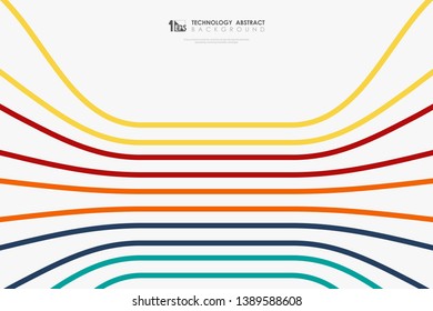Abstract colorful tech lines mesh business presentation background. You can use for trendy ad, poster, presentation, template, design artwork. illustration vector eps10