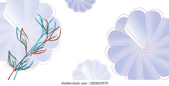 Resumen Banner de plantilla colorido con color de degradado. Diseñar forma líquida con espacio de copia