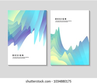 The abstract colorful template. It can be used for brochures, magazines , posters, flyers and any kind of cover. EPS10