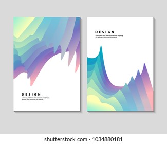 The abstract colorful template. It can be used for brochures, magazines , posters, flyers and any kind of cover. EPS10