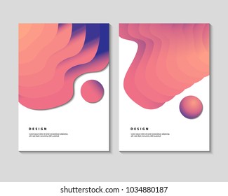 The abstract colorful template. It can be used for brochures, magazines , posters, flyers and any kind of cover. EPS10
