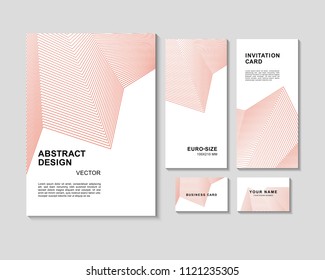 The abstract colorful template. It can be used for posters, card, flyers, brochures, magazines and any kind of cover. EPS 10. Vector