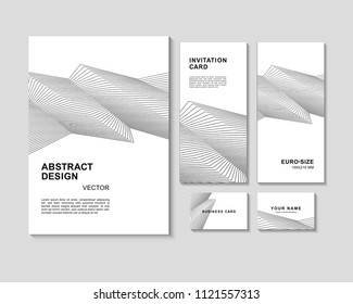 The abstract colorful template. It can be used for posters, card, flyers, brochures, magazines and any kind of cover. EPS 10. Vector