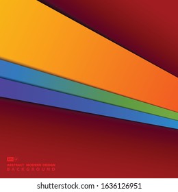Abstract colorful template design of fluid gradient cover background. Use for ad, poster, artwork, template design, print. illustration vector eps10
