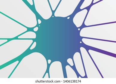 Abstract colorful template pattern, vector illustration