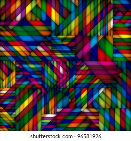 Abstract colorful textile seamless pattern.