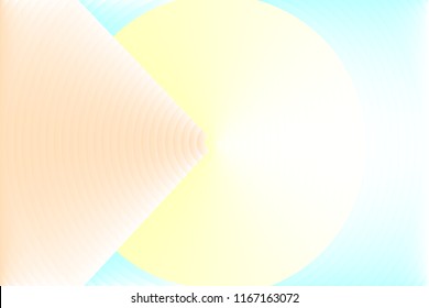 Abstract colorful texture background, similar to orange arrow tip hitting target on yellow circle. Vector illustration, EPS10. Can be used as background in graphic design, presentation slide, etc.