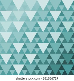 Abstract colorful triangle background