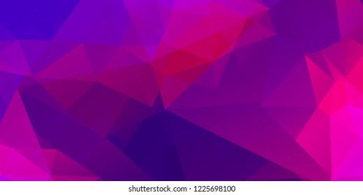Abstract colorful triangle background for design