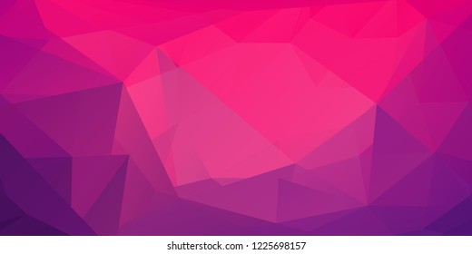 Abstract colorful triangle background for design