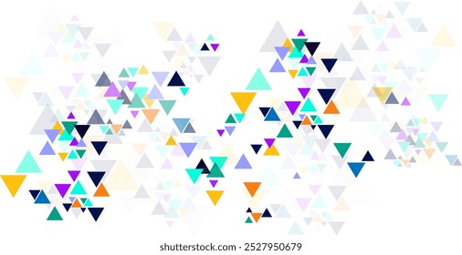 Abstract colorful triangle background design