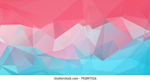 Abstract colorful triangle background for design