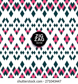 Abstract colorful triangle background. Seamless vector illustration.