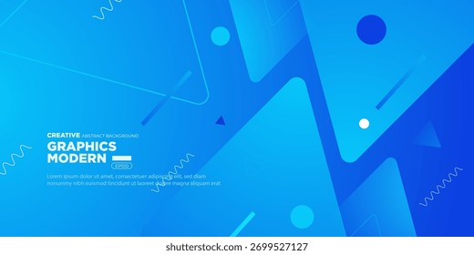 Abstract colorful triangle background. Simple and trendy pattern shapes design. Cool banner element concept. Eps10 vector