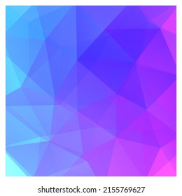 Abstract colorful triangle background, vector illustration
