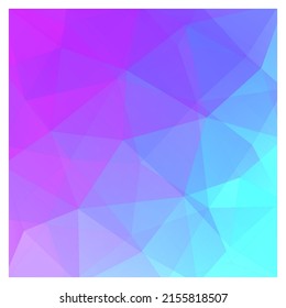 Resumen de fondo triangular colorido, ilustración vectorial