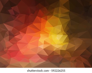 Abstract colorful triangle background for your design.