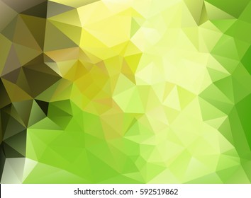 Abstract colorful triangle background for your design.