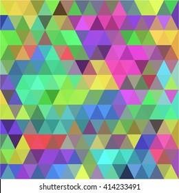 Abstract colorful triangle beautiful background