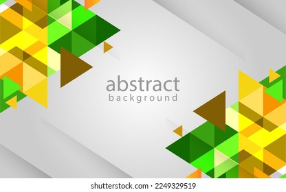 Abstrakter bunter dreieckiger geometrischer Hintergrund