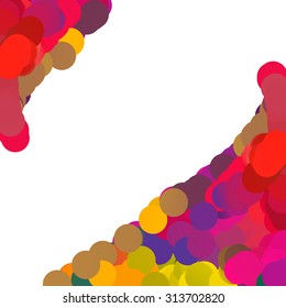 Abstract colorful Triangle Geometrical Background, Vector Illustration EPS10. Geometric design for business presentations. EPS10. 
white space for text