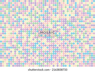 abstract colorful triangle mosaic background