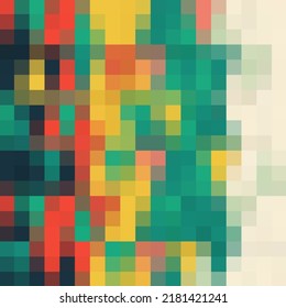 abstract colorful triangle pattern background