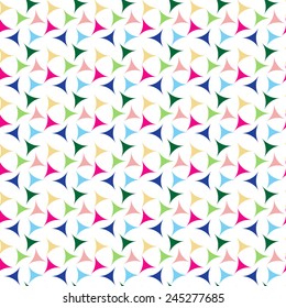 Abstract colorful triangles background 