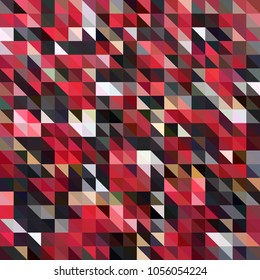 Abstract colorful triangles for design