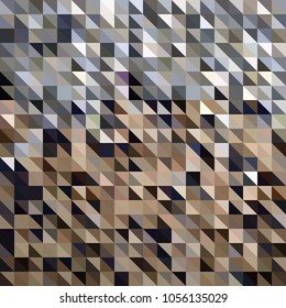 Abstract colorful triangles for design