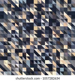 Abstract colorful triangles for design