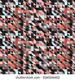 Abstract colorful triangles for design