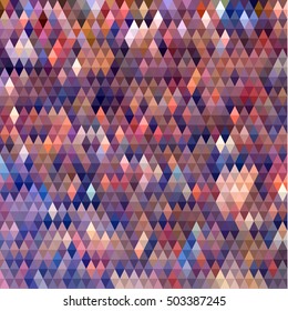 Abstract colorful triangles  pattern geometric background - eps10 vector