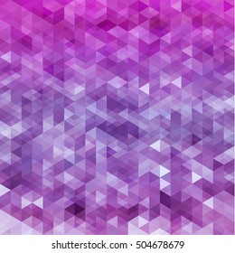 Abstract colorful triangles pattern geometric background - eps10 vector