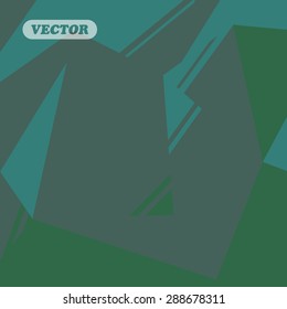 Abstract colorful triangles - Vector background
