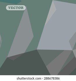 Abstract colorful triangles - Vector background