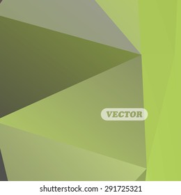 Abstract colorful triangles - Vector background