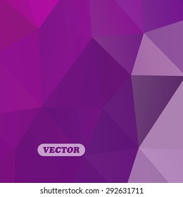Abstract colorful triangles - Vector background