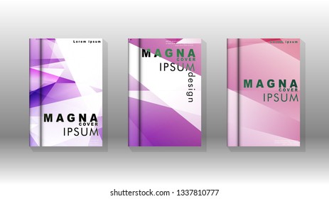 Abstract colorful and triangular background. book design concept. Futuristic business layout. Digital poster template. Vector Design - eps10