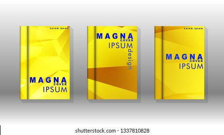 Abstract colorful and triangular background. book design concept. Futuristic business layout. Digital poster template. Vector Design - eps10