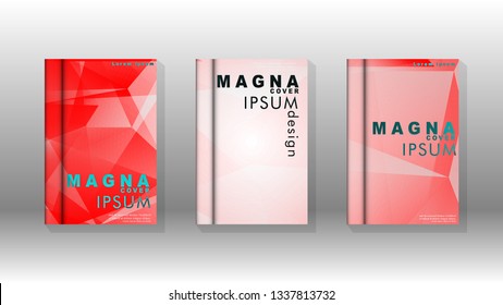 Abstract colorful and triangular background. book design concept. Futuristic business layout. Digital poster template. Vector Design - eps10
