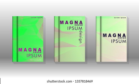 Abstract colorful and triangular background. book design concept. Futuristic business layout. Digital poster template. Vector Design - eps10