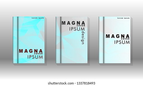 Abstract colorful and triangular background. book design concept. Futuristic business layout. Digital poster template. Vector Design - eps10